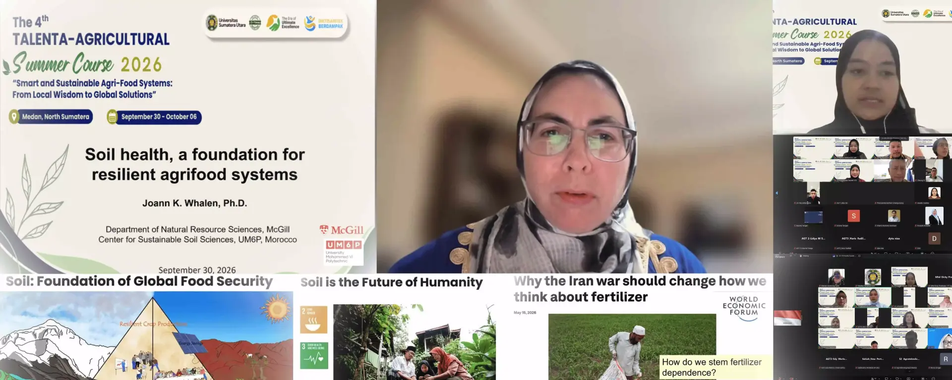 From Soil, the Future Grows: FP USU and McGill University Discuss Resilient Agri-Food Systems